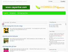 Tablet Screenshot of cayantrai.com